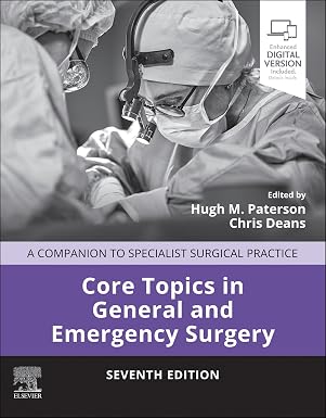 A Companion to Specialist Surgical Practice Core Topics in General and Emergency Surgery 7th Edition