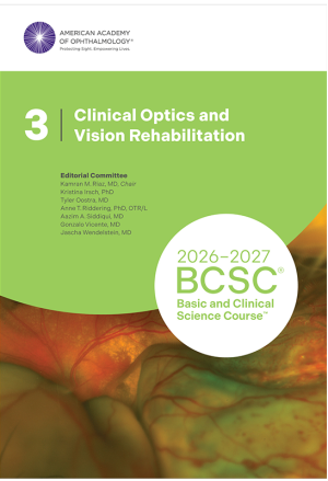 Basic And Clinical Science Course Section 3 Clinical Optics and Vision Rehabilitation