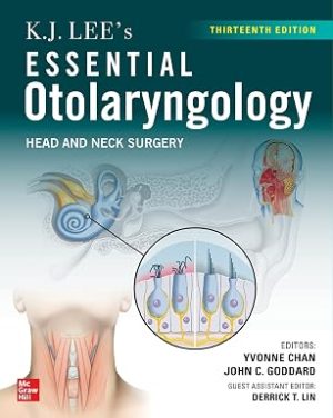 KJ Lees Essential Otolaryngology Head and Neck Surgery 13th Edition